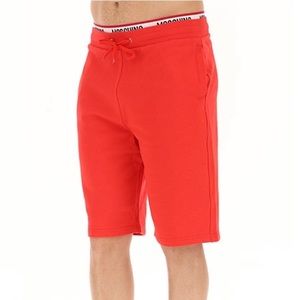 Moschino red shorts